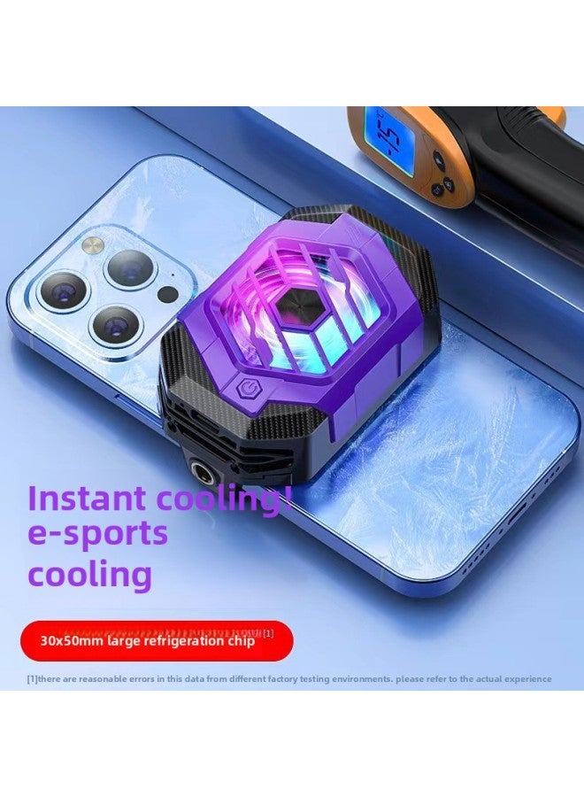 X65 Frozen X99 Mobile Phone Radiator X91X29 Battery Semiconductor Radiator GT30 Live Mobile Phone Radiator-Product Color:X29 Rechargeable Semiconductor Radiator (with Battery)  - Image 2