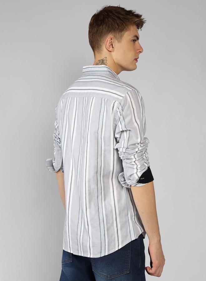 Dennis Lingo Regular Fit Multi Colour Cotton Shirt – Classic and Comfortable  - Image 3