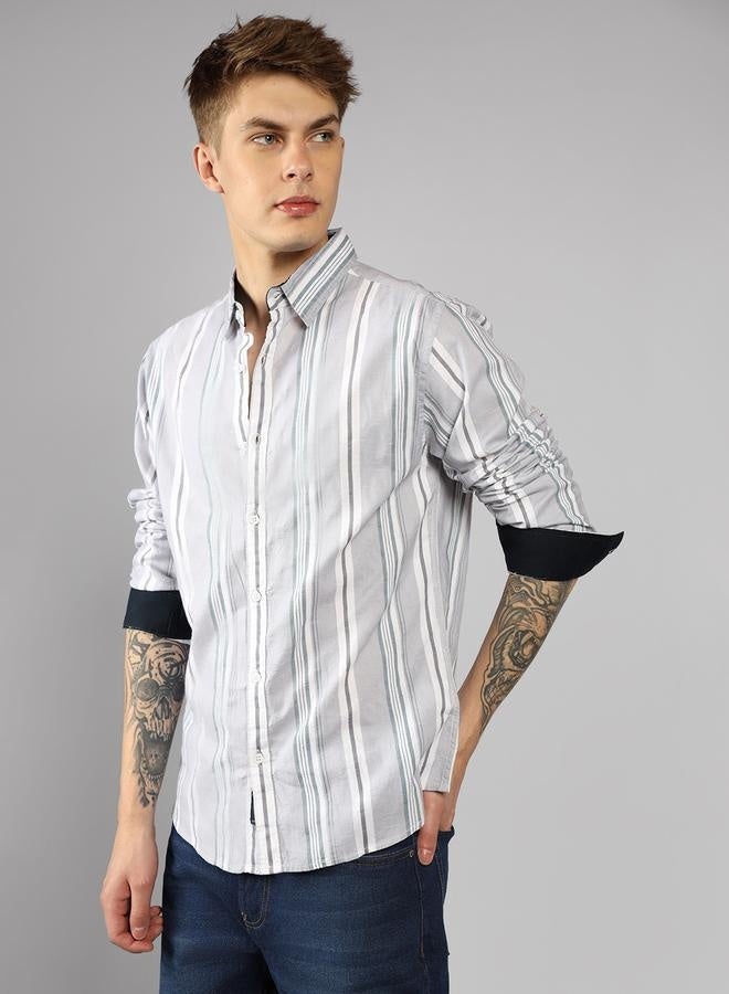 Dennis Lingo Regular Fit Multi Colour Cotton Shirt – Classic and Comfortable  - Image 2