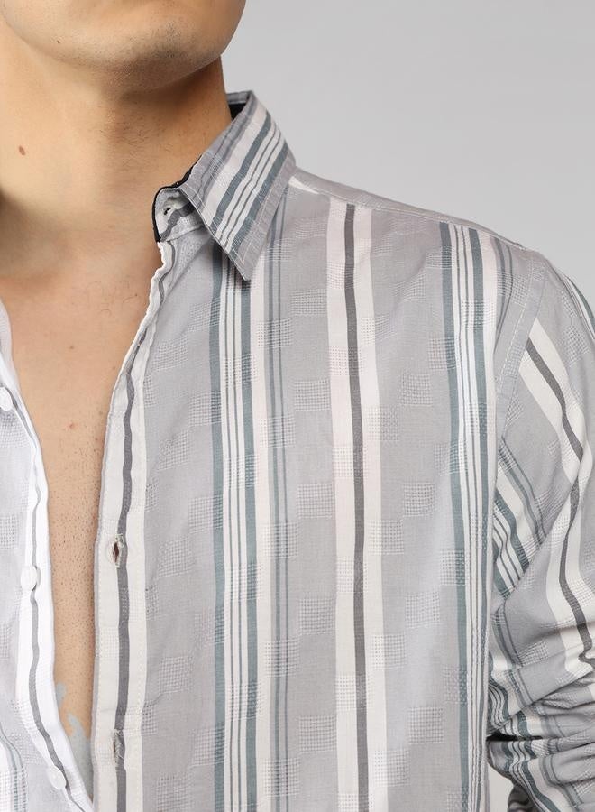 Dennis Lingo Regular Fit Multi Colour Cotton Shirt – Classic and Comfortable  - Image 5