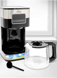Any Morning Filter Coffee Maker, 10 Cups 1.5L, Programmable Touch Screen Coffee Machine, Auto Start/Off, Anti-Drip Function, Brew Strength Control, Warming Plate, 900W - SH21615S  - Image 2