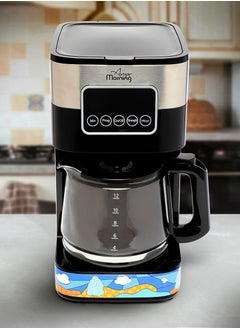 Any Morning Filter Coffee Maker, 10 Cups 1.5L, Programmable Touch Screen Coffee Machine, Auto Start/Off, Anti-Drip Function, Brew Strength Control, Warming Plate, 900W - SH21615S  - Image 1