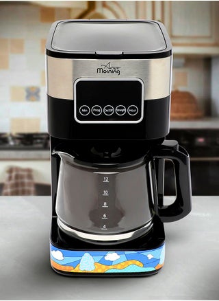Filter Coffee Maker, 10 Cups 1.5L, Programmable Touch Screen Coffee Machine, Auto Start/Off, Anti-Drip Function, Brew Strength Control, Warming Plate, 900W - SH21615S - pzsku/Z803D65FE14ED0FAD69B1Z/45/1746224826/7e8d2101-5fd5-4f7e-8c1a-342362eb128c
