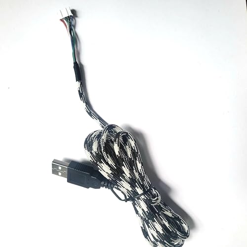 LZYDD USB Mouse Cable & Cord for Zowie ZA11/ZA12/ZA13 /ec1 ec2 ec3 za11 za12 za13 Fk1 fk1+ fk2b fk2c Series/Microsoft Explorer 3.0 / Intellimouse 1.1/1.1 Mouse - Image 2