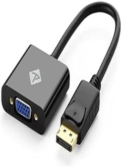 Generic TP-TECH DP (DisplayPort) to VGA Adapter Male to Female 1080P, Compatible with Computer, Desktop, Laptop, PC, Monitor, Projector, HDTV 