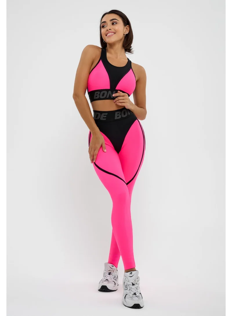 Bona Fide Extra Acid Pink Bona Fide Lifting Leggings for Women – High Waisted Scrunch Leggings with Tummy Control – Gym & Yoga Pants for Women | Best Price UAE