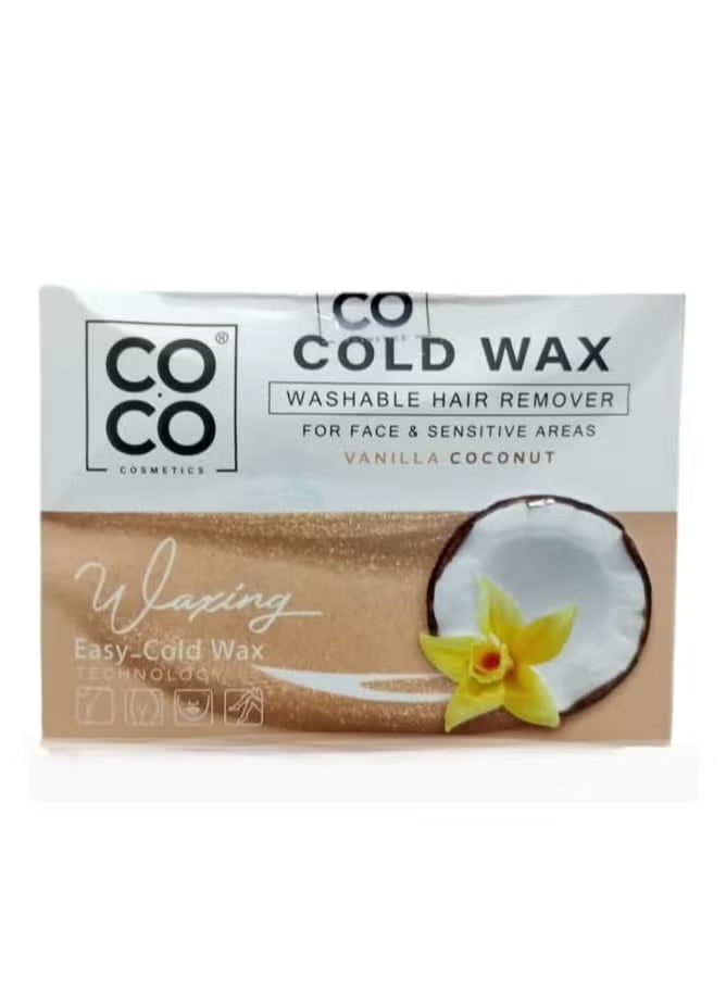 Coco Wax Cold Wax for Hair Removal: Effective Hair Removal from the Roots, Suitable for All Skin Types, 250g - Image 1