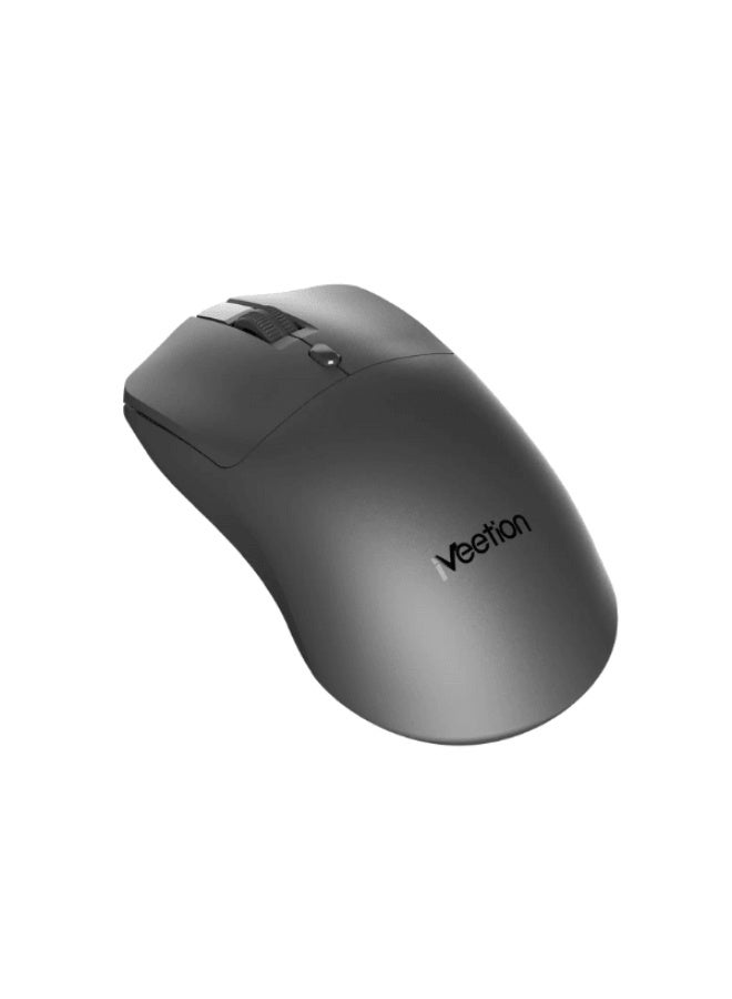 ميشين ماوس لاسلكي صامت من Meetion R546، تصميم مريح، لون رمادي داكن - Image 4