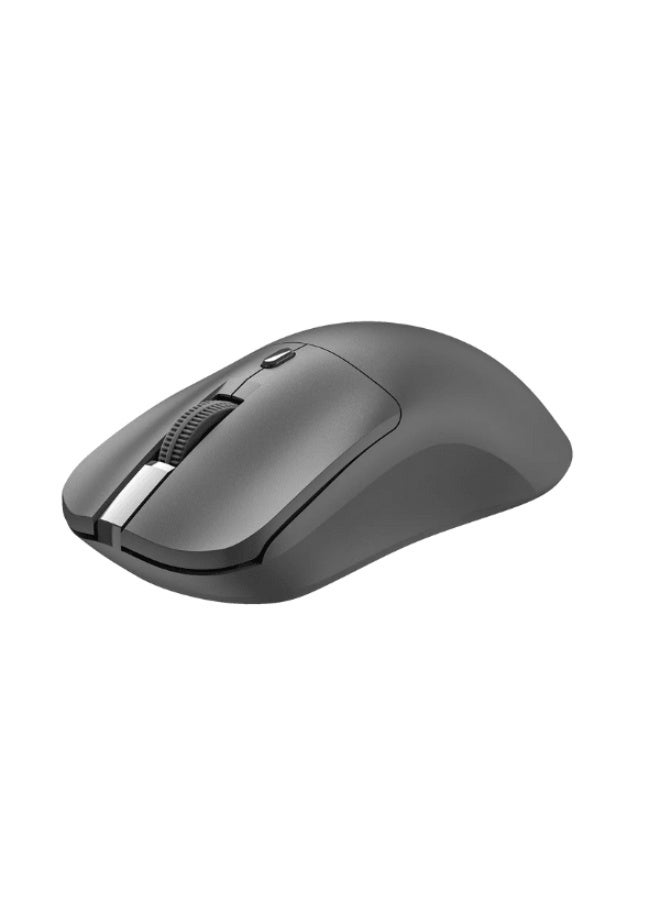 ميشين ماوس لاسلكي صامت من Meetion R546، تصميم مريح، لون رمادي داكن - Image 2