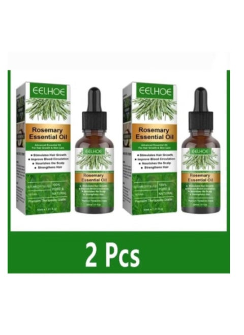 2 PCS Rosemary Hair Care Essential Oil
