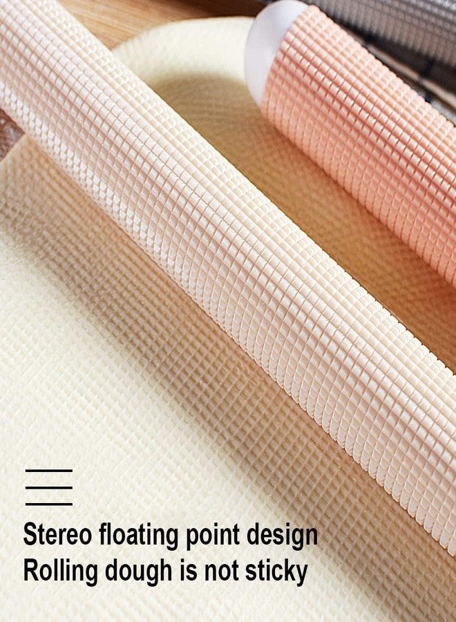SPOLIK ABS Plastic Non-Stick Kitchen Rolling Pin, Fondant & Dumpling Skin Roller, Dough Roller for Bread, Pastry, Pizza, Pasta, Kitchen Tool for Baking & Cooking (Grey) - Image 3