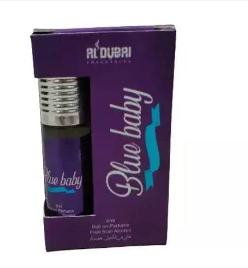 advancedestore AL DUBAI Blue Baby 6ml Roll on Perfume Free from Alcohol Pack of 1 - Image 3