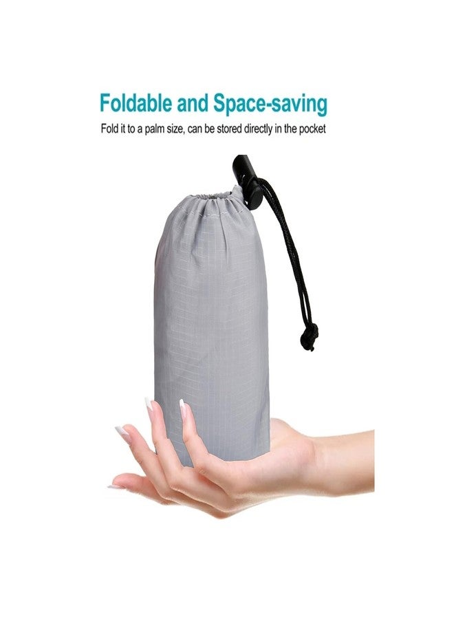 SIPYTOPF Foldable Backpack,20L Lightweight Waterproof Travel Hiking Backpack for Outdoor Sports Camping Daypack Bag (Grey) - Image 5