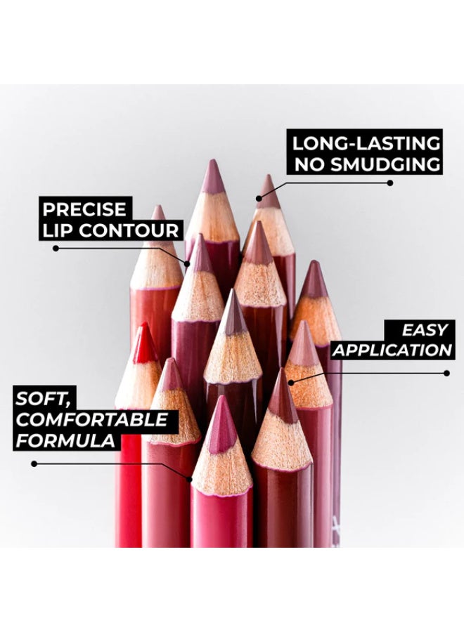 لاميل Wooden Pencil Lip Definer №408 Mauve - Image 5