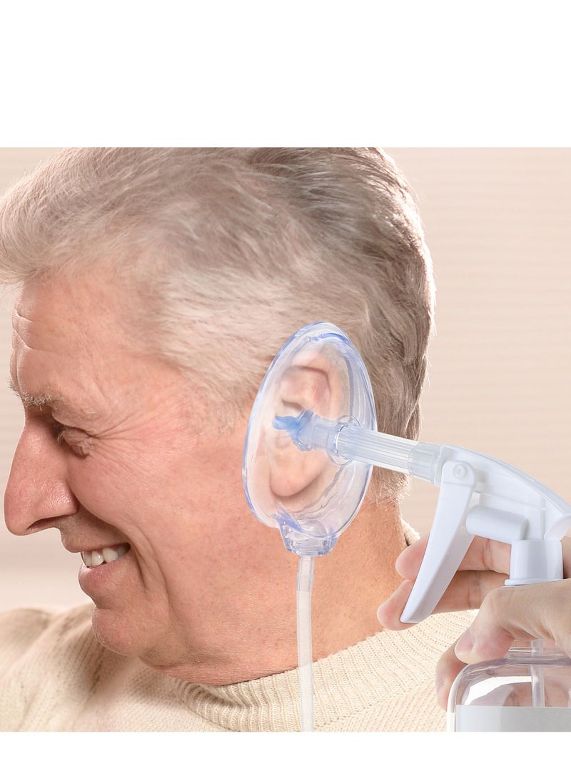 هايلي كير مجموعة أدوات تنظيف شمع الأذن لغسيل الأذن للاستخدام المنزلي - Image 4