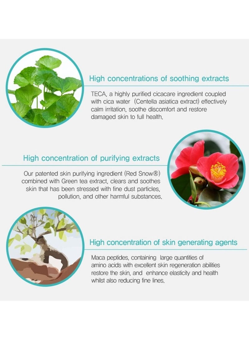 iaso DR. IASO Cica-Maca Cream, A multi-functional, highly concentrated, and soothing recovery cream, soothes sensitive skin and restores healthy skin. Made in Korea  - Image 3