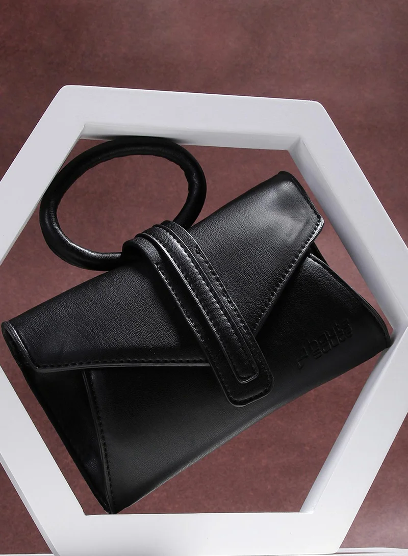 Structured Wristlet Clutch