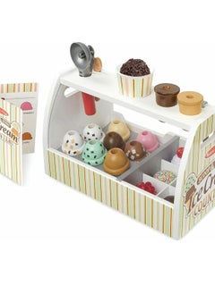 Scoop And Serve Ice Cream Counter 