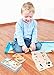 BOHS Translucent Tangram with Multilingual Activity Cards 1 Inch Thickness Preschool Gift Kids Kindergarten Light Table AccessoriesWindow Puzzle Toys - Image 4