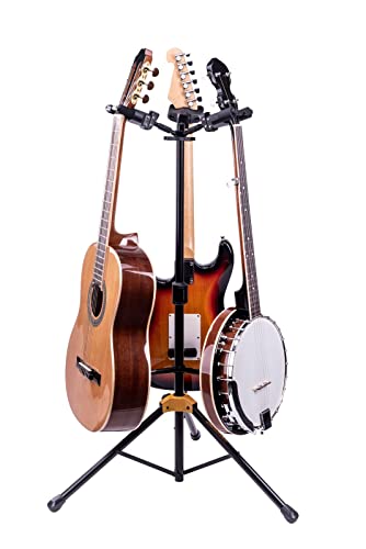 Hercules GS432BPLUS Auto Grip Triple Guitar Stand - Image 3