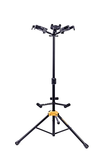 Hercules GS432BPLUS Auto Grip Triple Guitar Stand - Image 1