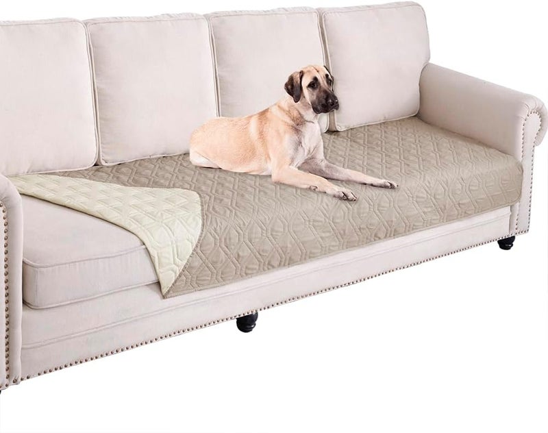 Waterproof Dog Bed Cover Pet Blanket for Furniture Bed Couch Sofa Reversible - Image 1