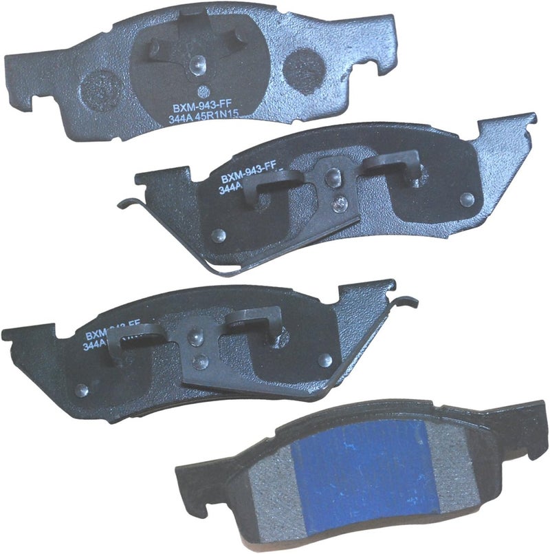 Bendix Premium SBM344A Semi-Metallic Front Brake Pads for Dodge Dakota 1990-1987 - Image 1