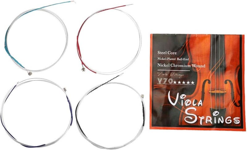 All-item matching trendy build 4Pcs Viola Strings, Professional Nickle Viola Strings Musician String Set V70 Musical Instrument Accessories All-round unified build - Image 4