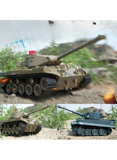 JJRIC Simulation Remote Control Battle Tank Car Children's Toy Model Tank Remote Control Car  - Image 3