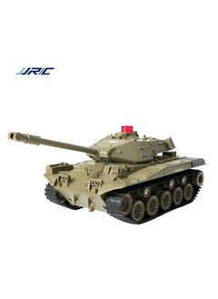JJRIC Simulation Remote Control Battle Tank Car Children's Toy Model Tank Remote Control Car  - Image 1