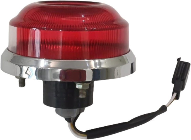 APSMOTIV Brake Tail Light Assemblies Bullet Brake Motorcycle Lights Bike Universal Running Tail Lights Motorcycle Tail Light with License Plate 12V Sport Bike RE BULLET - Image 3