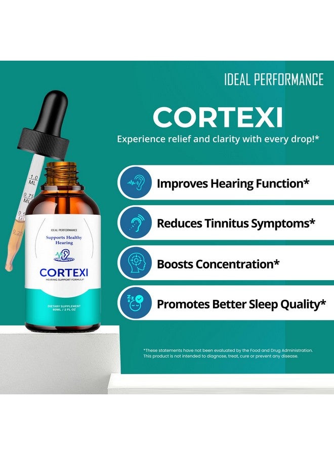 IDEAL PERFORMANCE IDEAL PERFORMANCE Cortexi Tinnitus Relief for Ringing Ears Drops - Cortexi Hearing Support Supplement Liquid Drops - Maximum Strength, CortexiDrops Supports Healthy Hearing Reviews (1 Pack)  - Image 5
