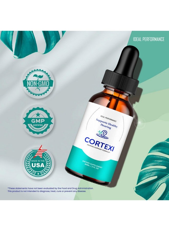 IDEAL PERFORMANCE IDEAL PERFORMANCE Cortexi Tinnitus Relief for Ringing Ears Drops - Cortexi Hearing Support Supplement Liquid Drops - Maximum Strength, CortexiDrops Supports Healthy Hearing Reviews (1 Pack)  - Image 4