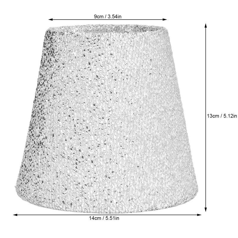 Small Clip On Lampshade Set Of 3 Decorative Chandelier Shades For Home Wall Lamp - Image 5