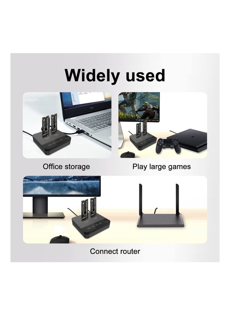 SYOSI - SYOSI, Portable M.2 SATA Hard Disk Copier and SSD Duplicator Support One- Key System Disk Copy Function - Image 1