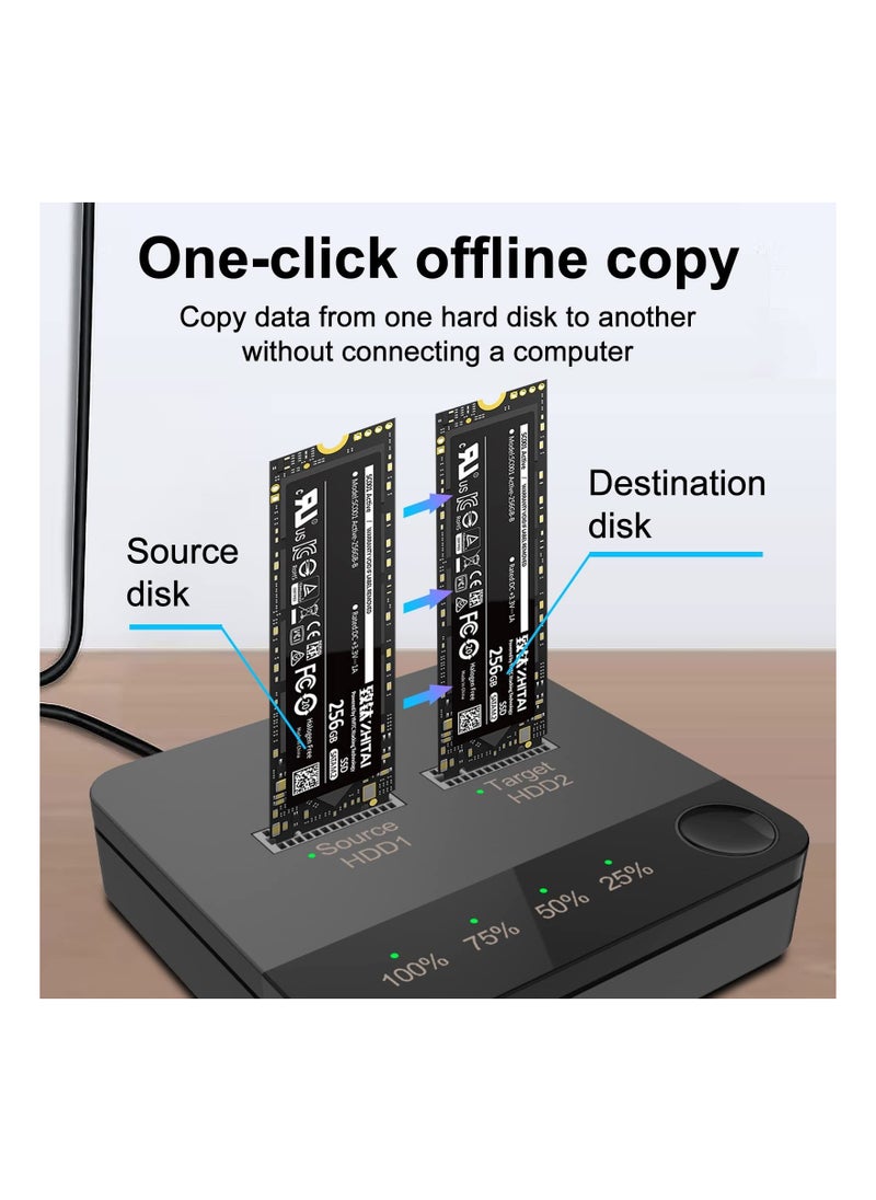 SYOSI - SYOSI, Portable M.2 SATA Hard Disk Copier and SSD Duplicator Support One- Key System Disk Copy Function - Image 1