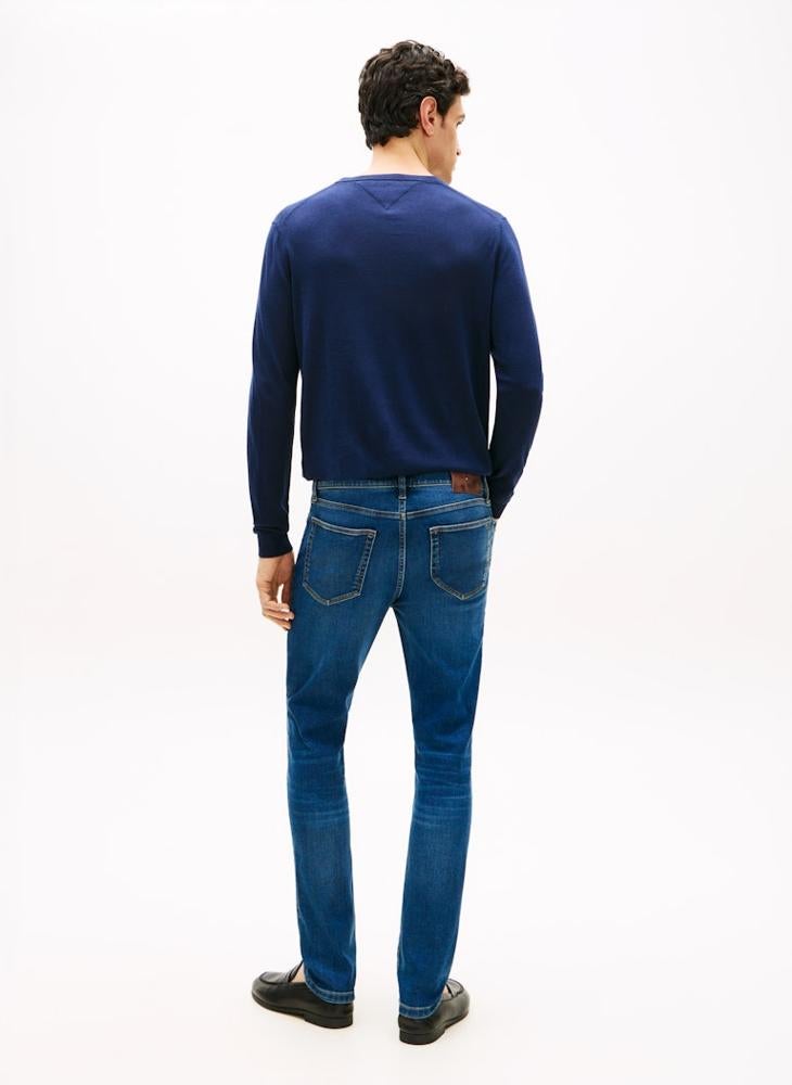 TOMMY HILFIGER Bleecker Whiskered Five-Pocket Slim Jeans - Image 2