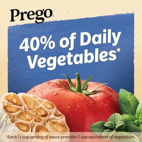 Prego Pasta Sauce, Italian Tomato Sauce with Roasted Garlic & Herbs, 24 Ounce Jar - Image 4