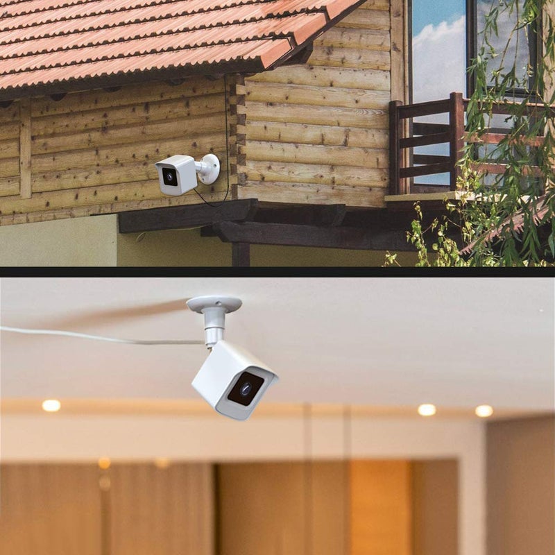 PEF Mount for All-New Wyze Cam V4 and V3, Weatherproof Protective Cover and 360 Degree Adjustable Wall Mount Solid Housing for Wyze V4 and V3 Outdoor Indoor Smart Home Camera System (White, 1 Pack) - Image 5