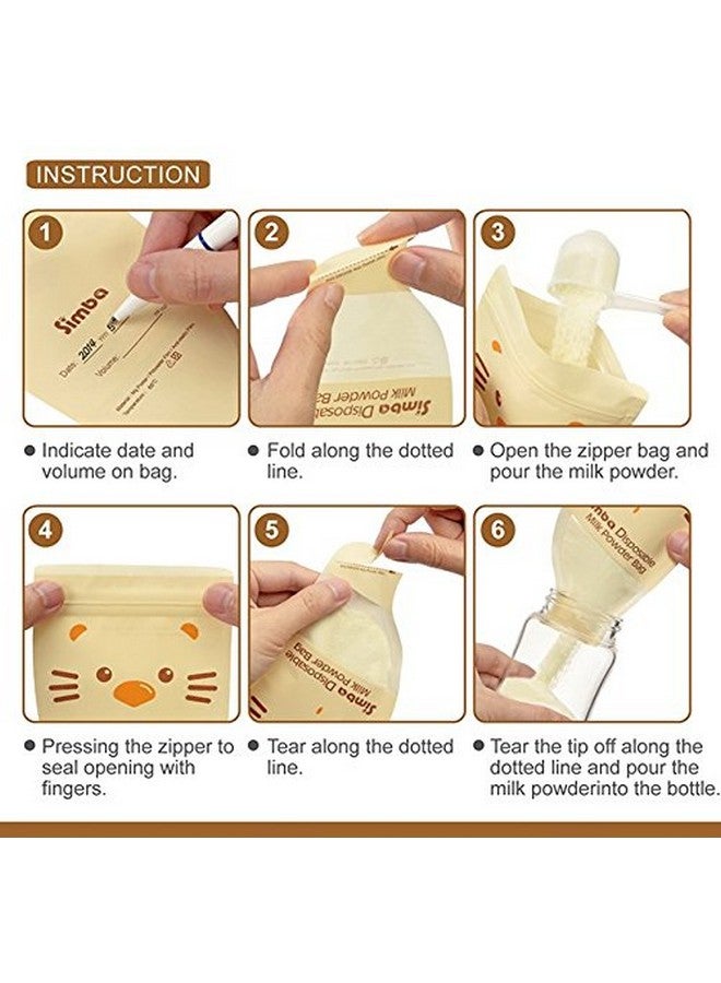 Simba Disposable Formula/Milk Powder Bag (12 oz, 2 Packs, Total 24 Bags) - Image 3