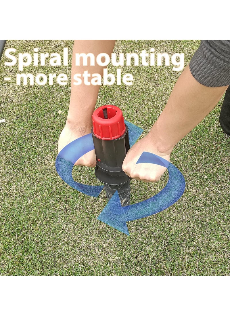 SOLARAE Beach Umbrella Sand Anchor, Sand Anchor for Umbrella, Beach Umbrella Screw Anchor with Handle - Image 3