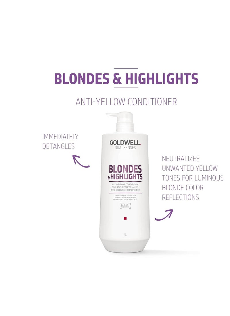 Goldwell Goldwell Dualsenses Blondes & Highlights Anti-Yellow Conditioner  - Image 4