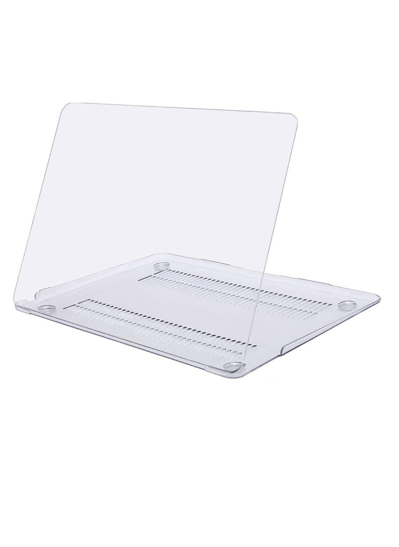 Ntech NTECH Hard shell Case cover For MacBook Pro 16 Inch 2019-2020 For New MacBook Pro 16 inch with Touch ID Model ( A2141 ) Clear  - Image 1