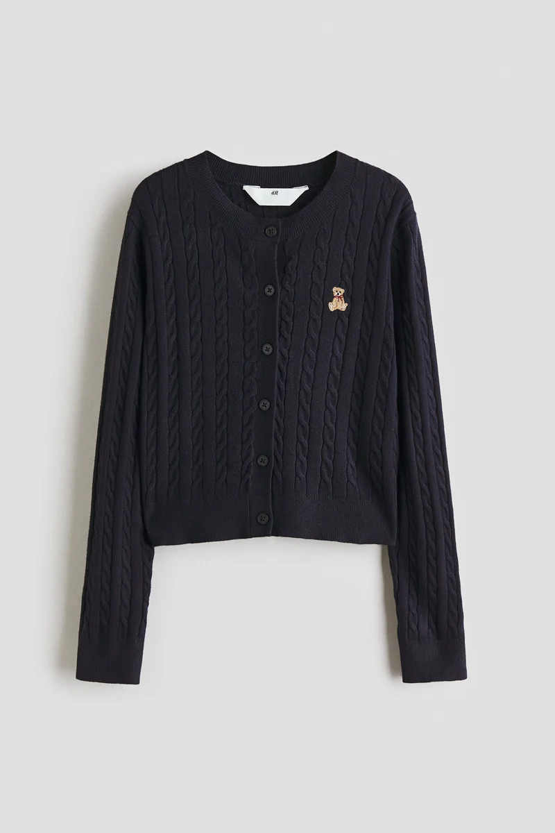 H&M Cable-knit cardigan