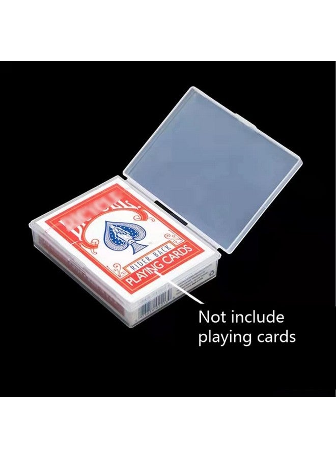 DKAOVH 6 Pcs Playing Card Case, Clear Card Deck Box,Collectible Trading Card Cases, Plastic Playing Game Card Storage Box Holder Box for Game Card, Bank Card, Business Card, PTCG Cards - Image 4