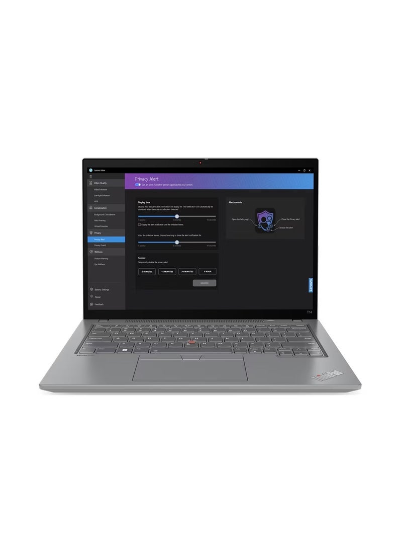 لينوفو ThinkPad T14 Gen 4 كمبيوتر محمول متعدد اللمس 14 بوصة Intel Core i7 الجيل الثالث عشر i7-1355U 16 جيجا رام 512 جيجا اس اس دي - Image 1