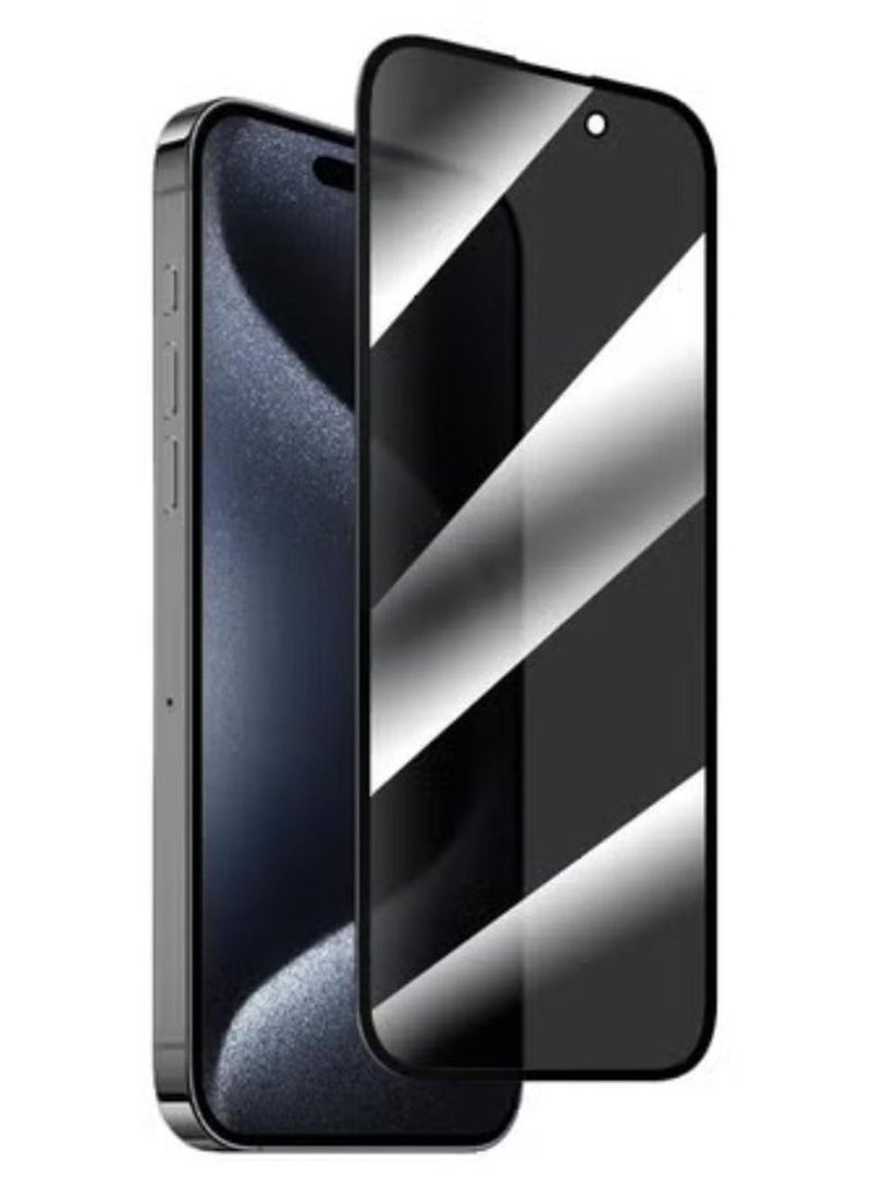 iPhone 13, Screen Protector (Anti-Fingerprint) Nano Anti-Spy Privacy Protector High Quality, Maximum Screen Protection from Scratches and Breakage - Image 1