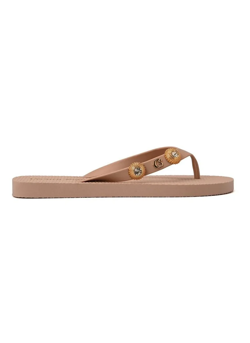 Rosé Decorative Flip-Flops