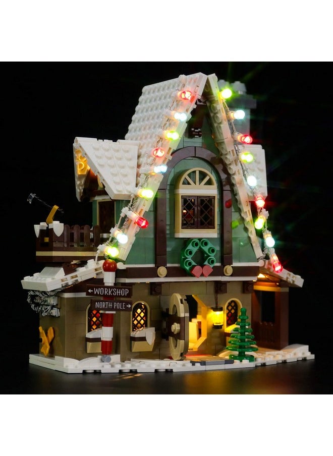 BRIKSMAX BRIKSMAX Led Lighting Kit for Elf Club House - Compatible with Lego 10275 Building Blocks Model- Not Include The Lego Set  - Image 2