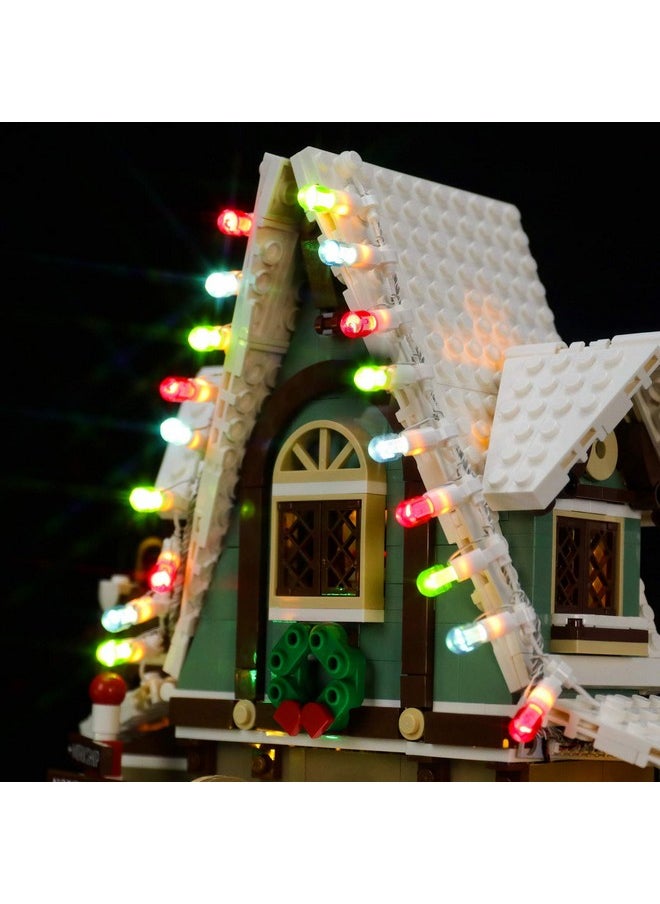 BRIKSMAX BRIKSMAX Led Lighting Kit for Elf Club House - Compatible with Lego 10275 Building Blocks Model- Not Include The Lego Set  - Image 4
